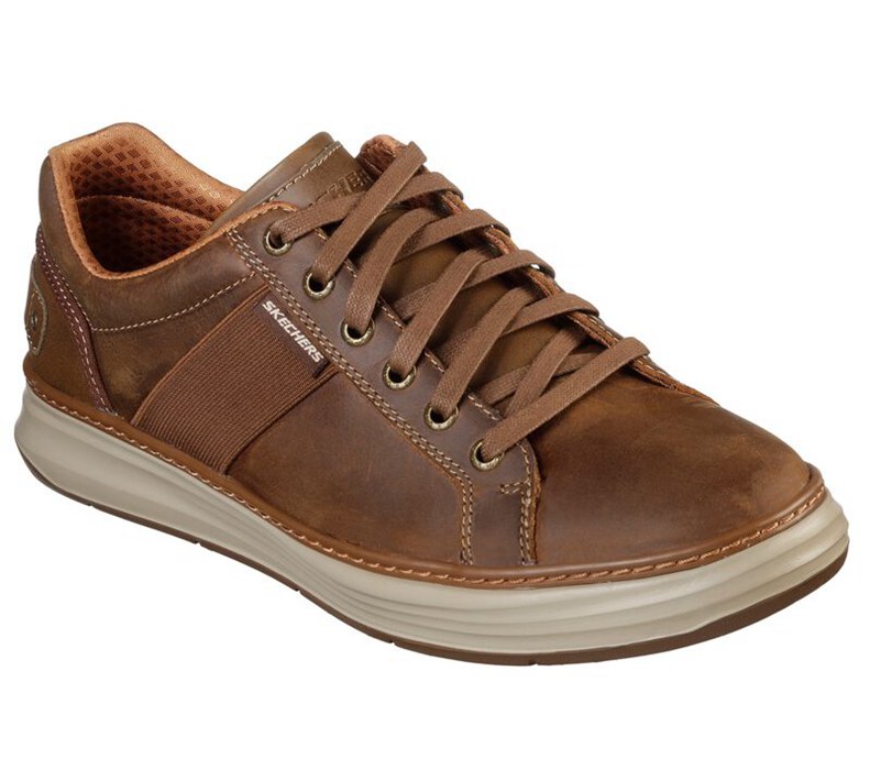 Skechers Moreno - Winsor - Mens Lace Up Shoes Brown [AU-HS5011]